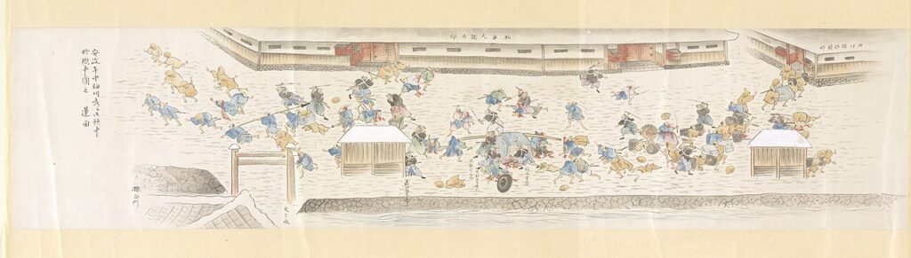 蓮田市五郎が描いた『桜田門外之変図』