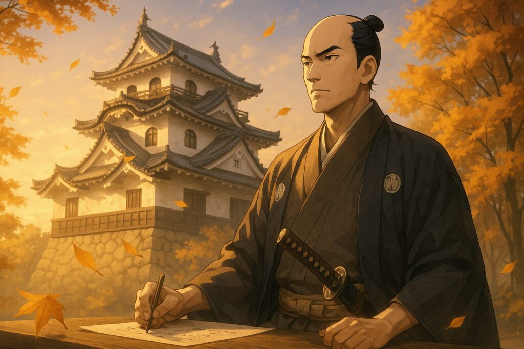 井伊直弼 彦根城 夕暮れ 決断 指導力