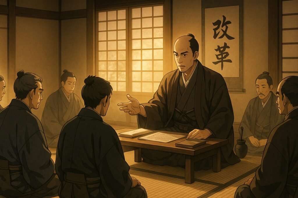 井伊直弼 評議 藩政改革 指示 彦根城